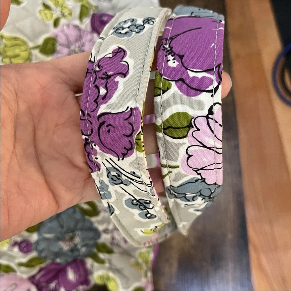 Vera Bradley Laura Cinch Tote in Watercolor Floral - Picture 9 of 14